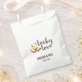 Sachets En Papier Lucky in Love Horseshoe Wedding Favoriser (Coupé)