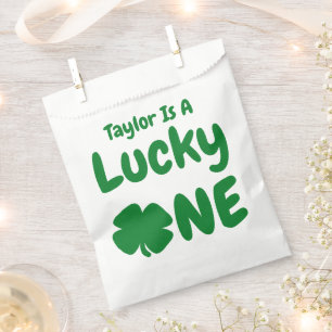 Sachets En Papier Lucky One St Patrick's Day 1er anniversaire