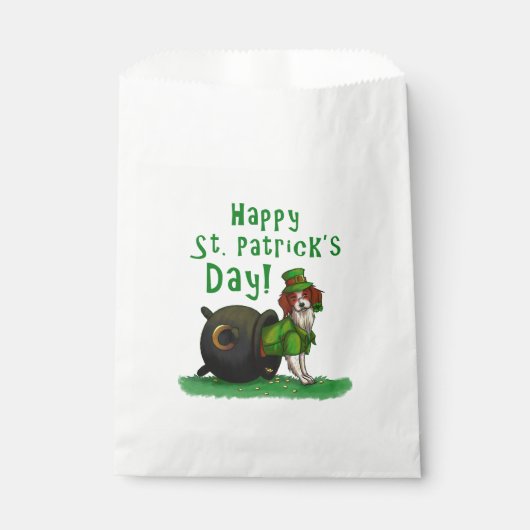 Sachets En Papier Lucky St. Patrick's Day Dog (Devant)