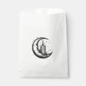 Sachets En Papier Lune éclairée aux chandelles (Devant)