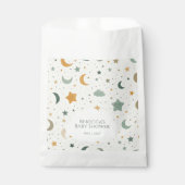 Sachets En Papier Lune et étoiles Boho Baby Adoption Douche (Devant)