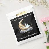Sachets En Papier Lune étoile ciel crescent céleste couple (Scellé)