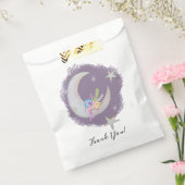 Sachets En Papier Lune Stars Fleurs Lavender Merci Baby shower (Scellé)