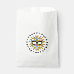 Sachets En Papier Lunettes Nerd ensoleillées + votre backgr. & idées