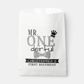 Sachets En Papier M. ONEderful 1st Birthday Party (Devant)