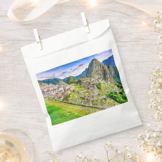 Sachets En Papier Machu Picchu (Coupé)