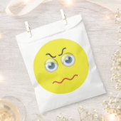 Sachets En Papier Mad Emoji en colère (Coupé)