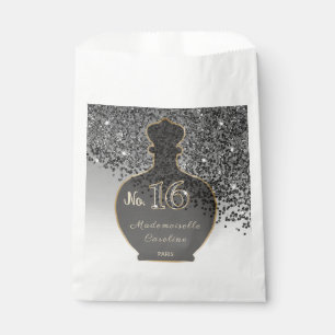 Sachets En Papier Mademoiselle N° 16 Noir Parfum Paris Boutique