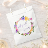 Sachets En Papier Magenta Violet Jaune Vibrant Casual (Coupé)