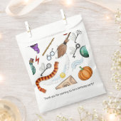 Sachets En Papier Magicien (Coupé)