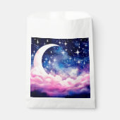 Sachets En Papier Magnifique Night Sky Crescent Lune Halloween (Devant)