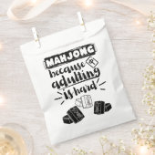 Sachets En Papier Mahjong parce que l'adultère est difficile | Funny (Coupé)