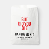 Sachets En Papier Mais Avez-Vous Mort D'Un Kit De Récupération De Pi (Devant)
