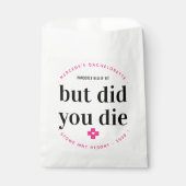 Sachets En Papier Mais Avez-Vous Mort Hangover Bachelorette Personna (Devant)