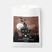 Sachets En Papier Maison hantée d'Halloween (Devant)