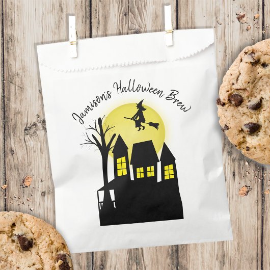 Sachets En Papier Maison hantée Éffrayant Halloween personnalisé