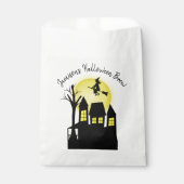 Sachets En Papier Maison hantée Éffrayant Halloween personnalisé (Devant)
