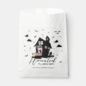 Sachets En Papier Maison Hantée éffrayante Halloween Party Photo per (Devant)