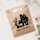 Sachets En Papier Maison hantée éffrayante. Joyeux biscuit Halloween (Scellé)