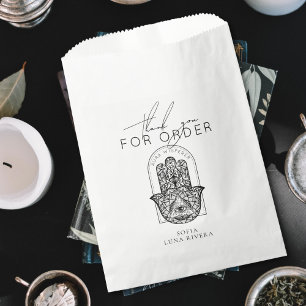 Sachets En Papier Maître Reiki Main Hamsa Mauvais Œil Thérapeute Yog