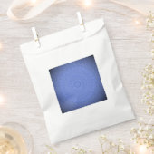 Sachets En Papier Mandala bleu (Coupé)