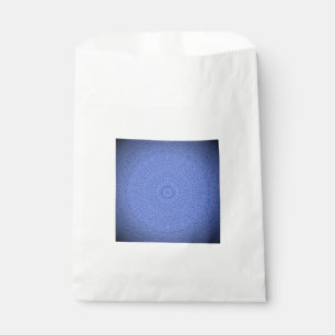 Sachets En Papier Mandala bleu