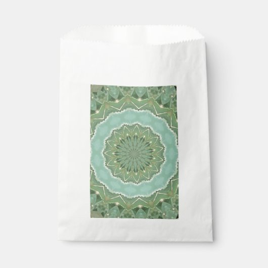 Sachets En Papier Mandala succulent (Devant)