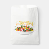 Sachets En Papier Mangez vos Légumes Citer salade fraîche mélange bo (Devant)