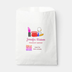 Sachets En Papier Maquillage artiste ajouter nom site internet email