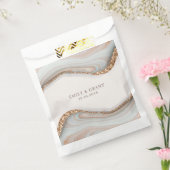 Sachets En Papier Marbre d'Agate de Pierre National (Scellé)