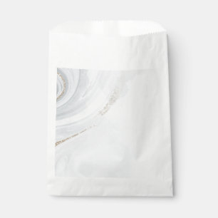 Sachets En Papier Marbre Pastel Pierre Parties scintillant texturée 