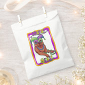 Sachets En Papier Mardi Gras Chien (Coupé)