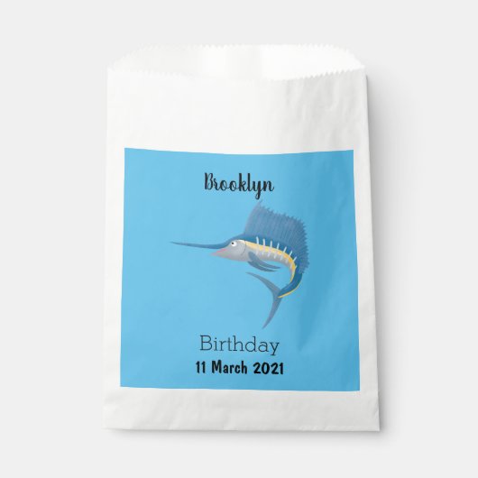 Sachets En Papier Marée de plaisance de l'espadon (Devant)
