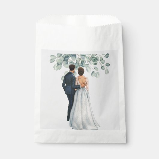 Sachets En Papier Mariage (Devant)