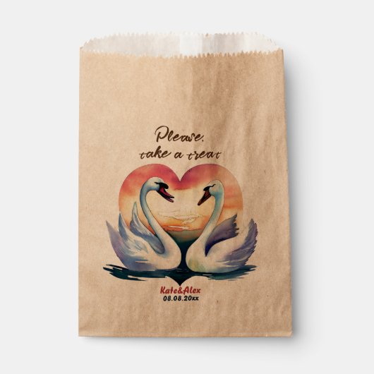 Sachets En Papier Mariage (Devant)
