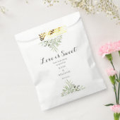 Sachets En Papier Mariage Amour de Feuillage de Verdure Écriture Suc (Scellé)