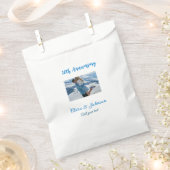 Sachets En Papier Mariage Anniversaire ajouter nom année image texte (Coupé)