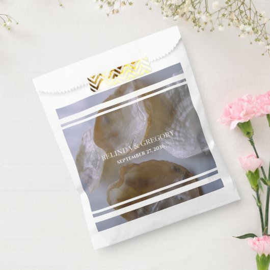 Sachets En Papier Mariage Beach Clams (Scellé)