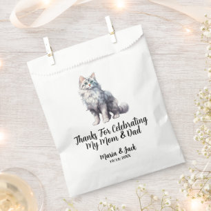 Sachets En Papier Mariage blanc pour animal de compagnie couleur com