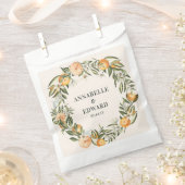Sachets En Papier mariage botanique d'agrumes d'orange merci pour (Coupé)