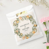 Sachets En Papier mariage botanique d'agrumes d'orange merci pour (Scellé)