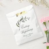 Sachets En Papier Mariage botanique moderne Eucalyptus (Scellé)