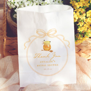 Sachets En Papier Mariage champêtre rétro abeille miel