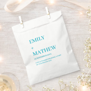 SACHETS EN PAPIER MARIAGE CLASSIQUE ÉLÉGANT MODERNE PERSONNALISÉ DE