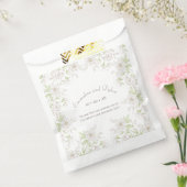 Sachets En Papier Mariage Classique Rose Blanche (Scellé)