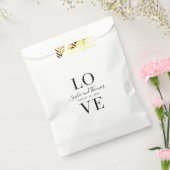 Sachets En Papier Mariage d'amour élégant moderne (Scellé)