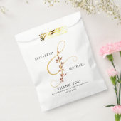 Sachets En Papier Mariage de automne botanique simple et élégant (Scellé)