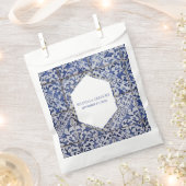 Sachets En Papier Mariage de carreaux portugais rustiques (Coupé)
