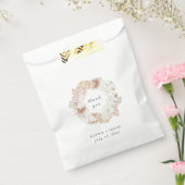 Sachets En Papier Mariage de couronne botanique moderne et chic (Scellé)