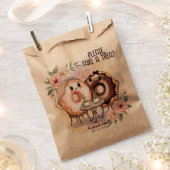 Sachets En Papier Mariage de Donuts (Coupé)